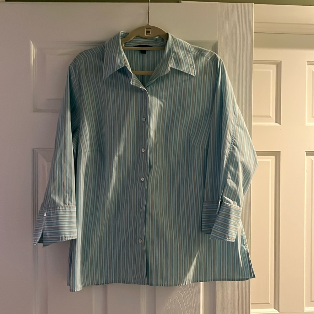 LANDS END Button down shirt | Plus size 20W